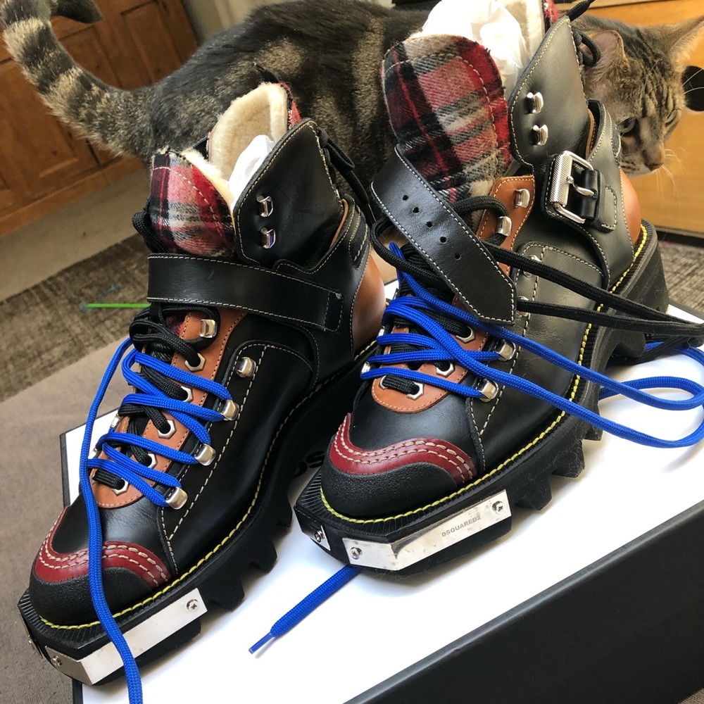 Dsquared2 Men’s Boot Size 8.5 Eu 41 - image 3